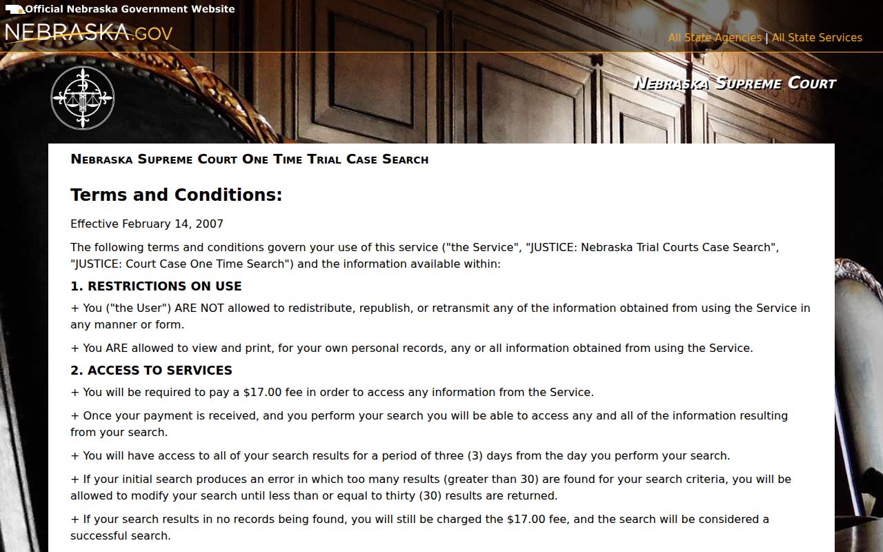 Hayes court case search current terms record