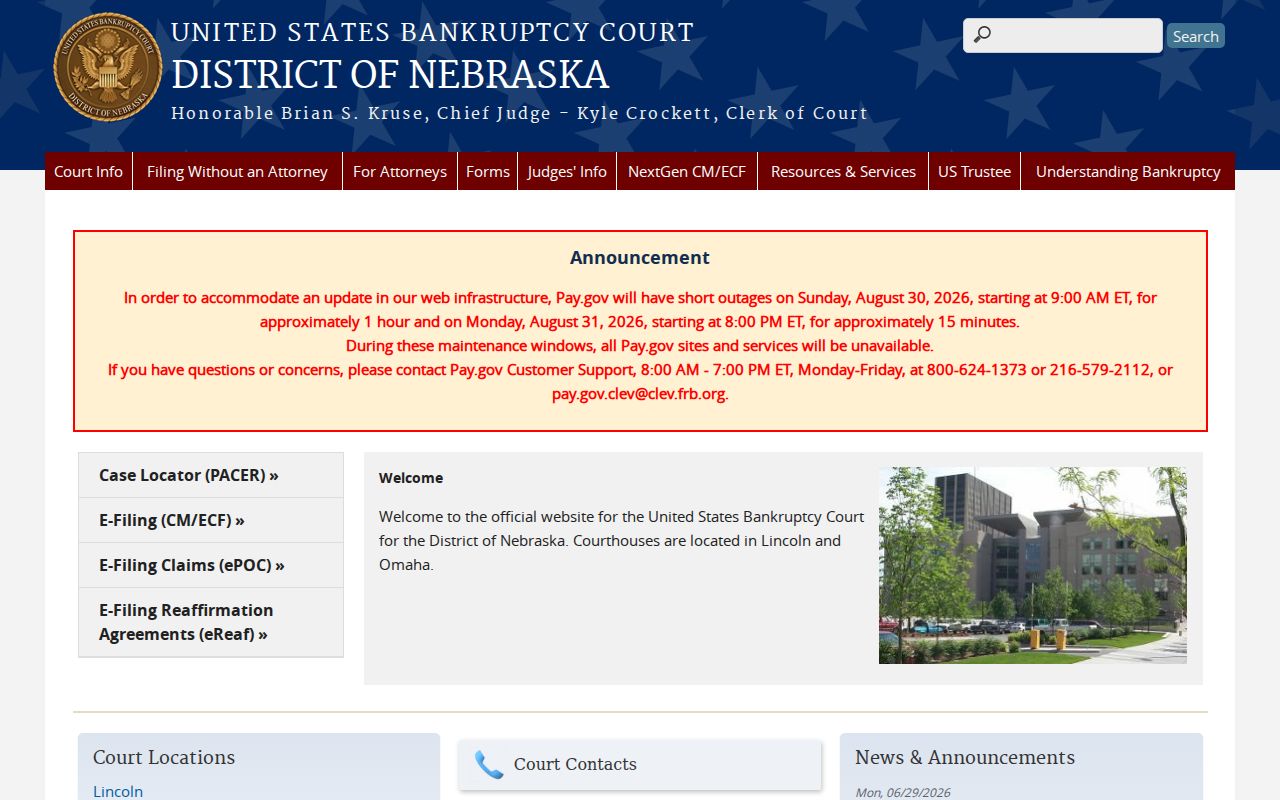 Hayes court records federal bankruptcy court access
