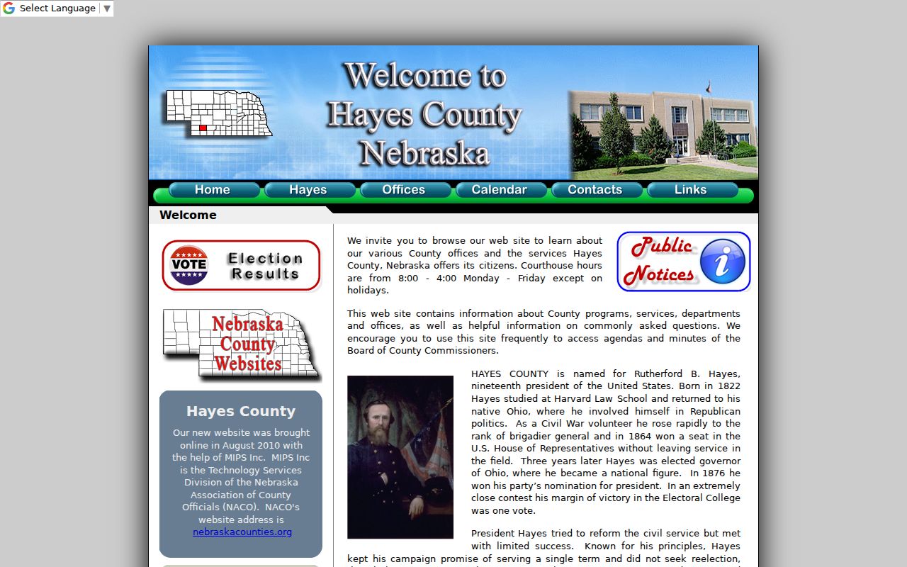 Hayes County court docket county courthouse information